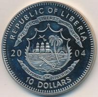 Libéria 2004. 10$ "Szabadság pillanatai-A sztálingrádi csata 1943." multicolor tanúsítvánn...
