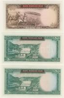 Irán 1969. 20R,50R (2klf),100R (2klf),200R sor T:I