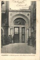 Porec, Parenzo; Nuovo portale della Basilica Eufrasiana / basilica entry gate