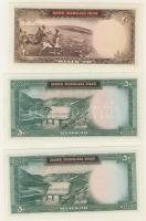 Irán 1965. 20R,50R (2klf),100R T:I + 200R T:II