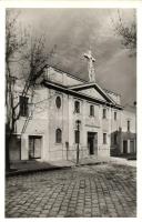 Szeged, Jezsuita templom, képeslapfüzetből