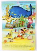 Ana Kulusic (szerk.): Pinocchio. Játékos képeskönyv. Walt Disney. Zágráb, 1960, Mladost. Térbeli kép...