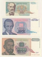 Jugoszlávia 1994. 10D-50.000D 5db klf T:I