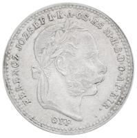 1870GYF 20kr Ag "Váltó Pénz" (2,80g) T:2 Adamo M10.1