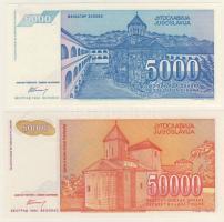 Jugoszlávia 1994. 10D-50.000D 5db klf T:I