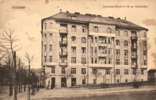 Budapest XII. Krisztina Körút 8-10. bérpalota, Bor, sör Csarnok és Étterem (EK)