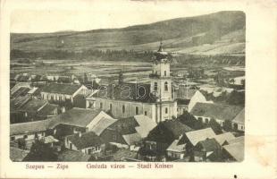 Gnézda, Hniezde; látkép templommal / general view with church (EB)