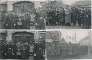 1938. november 11. Kassa, Horthy Miklós bevonulása, fogadása a városban, dr. Bónis László rendőr had...