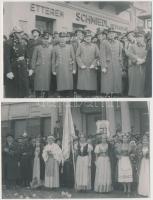 1938. november 11. Kassa, Horthy Miklós bevonulása, fogadása a városban, dr. Bónis László rendőr had...