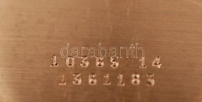 cca 1950 18K arany Doxa karóra, hibátlan, nem használt, új állapotban,  működő szerkezettel. Jelzett...