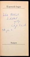 Ördögh Szilveszter: Koponyák hegye. Bp., 1977, Magvető. Kiadói papírkötésben. Dedikált példány!