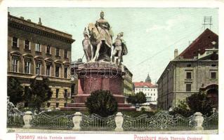 Pozsony, Bratislava, Pressburg; Mária Terézia szobor / statue