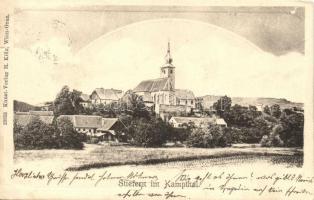 Stiefern im Kampthal, general view with the church (EK)