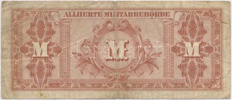 Német 3. Birodalom / Szövetséges megszállás 1944. 20M kilencjegyű sorszám T:III
German Third Reich ...