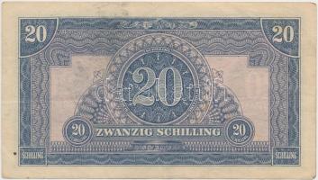 Ausztria / Szövetséges megszállás 1944. 20Sch T:III 
Austria / Allied occupation 1944. 20 Schilling...