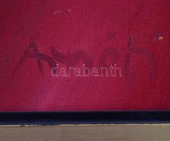 Arnóti András (1949-): Világkép. Olaj, vászon, jelzett, keretben, 70×70  cm