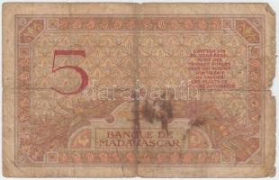 Madagaszkár 1937. 5Fr T:III-
Madagascar 1937. 5 Francs C:VF