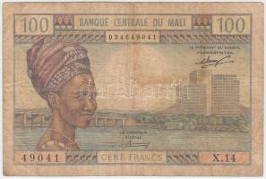 Mali 1972-1973. 100Fr T:III Mali 1972-1973. 100 Francs C:F