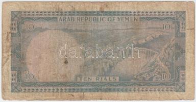 Jemeni Arab Köztársaság 1967. 10R T:III,III-
Yemen Arab Republic 1967. 10 Rials C:F,VG
