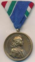 1938. "Felvidéki Emlékérem - II. Rákóczi Ferenc" Br emlékérem nem eredeti mellszalaggal T:2 Hungary 1938. "Commemorative Medal for the Liberation of Upper Hungary" bronze medal with not original ribbon C:XF