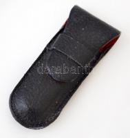 Victorinox több funkciós kis bicska, svájci, bőr tokban, 10cm