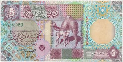 Líbia 1991. 5D T:II- szép papír Libya 1991. 5 Dinars C:VF nice paper