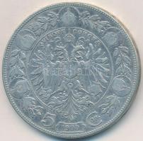 Ausztria 1900. 5K Ag "Ferenc József" T:3 Austria 1900. 5 Corona Ag "Franz Joseph" C:F
