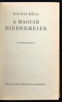 Zolnai Béla: A magyar biedermeier. 8 képmelléklettel.
Bp., 1940, Franklin. 198 p. 8 t. Kiadói félvá...