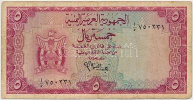 Jemeni Arab Köztársaság 1964. 5R T:III Yemen Arab Republic 1964. 5 Rials C:F