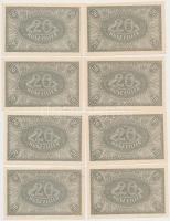 1920. 20f (8x) 11-es sorozat T:I