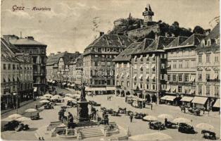 17 db RÉGI városképes képeslap a történelmi Ausztria területéről, vegyes minőség / 17 old town view ...