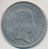 1848B 20kr Ag "V. Ferdinánd" T:2 juszt