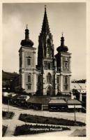 21 RÉGI városképes képeslap, több Mariazell-i lappal, vegyes minőség / 21 old town view postcards, w...