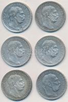 1895-1915. 1K Ag (6x) T:2,2-