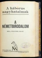 C.R.: A háborús nagyhatalmak. Hét füzet egybe kötve: Szerbia, A Német Birodalom, Olaszország, Az ang...