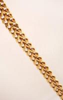 18 K arany nyaklánc, kapcsos szerkezettel. Jelzett. 43 cm Nettó 34,2 g / 18 C gold necklace 43cm  ne...