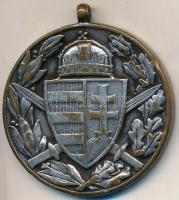 1929. "Magyar Háborús Emlékérem kardokkal, sisakkal" ezüstözött Br kitüntetés peremen &quo...