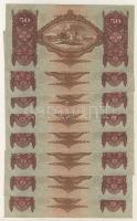 1932. 50P (17x) egymásutáni sorszámokkal T:I