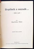 Kallós Ede: Regélnek a múzsák... Hellén regék. Jaschik Álmos rajzaival. Bp., [1932], Fővárosi Könyvk...