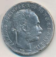 1883KB 1Ft Ag "Ferenc József / Barokk címer" Körmöcbánya T:3 erős ph., k. Hungary 1883KB 1 Forint Ag "Franz Joseph" Kremnitz C:F strong edge error, scratched Unger III.: 1466, Huszár: 2141., Adamo M15