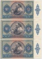 1941. 20P (8x) sorszámkövetők T:I