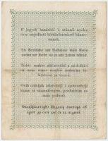 1848. 2Ft "Kossuth bankó" T:III