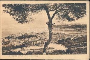 cca 1920 Monaco - Monte Carlo levelezőlap tömb. 15x9 cm