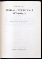 Palich Emil: Magyar-szerbhorvát kéziszótár. Bp., 1982, Terra. Kiadói egészvászon-kötésben. A gerincé...