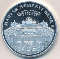 2014. 10.000Ft Ag "A Magyar Nemzeti Bank alapításának 90. évfordulója" Tanúsítvánnyal T:PP