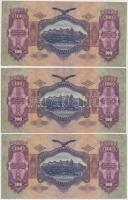 1930. 100P (8x) sorszámkövetők T:I,I-