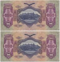 1930. 100P (8x) sorszámkövetők T:I,I-