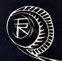 Tóth Rózsa (1942 -): Élet. Linó, papír, jelzett, 26×18 cm