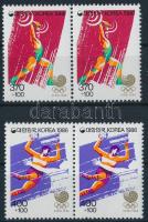 1986 Nyári Olimpia, Szöul sor párokban Mi 1477-1478