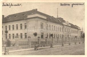 Székelykeresztúr, Cristuru Secuiesc; Unitárius gimnázium / grammar school (EK)